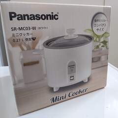パナソニック 炊飯器 1.5合 1人用炊飯器 ミニクッカー SR...