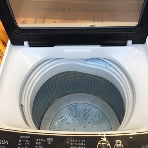 未使用5.0kg洗濯機　2023年製　AQUA　AQWｰG5NJ　エキスパート藤沢辻堂店