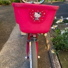 【ジャンク】子供用自転車　16インチ　の画像