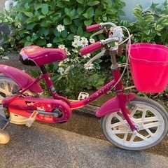【ジャンク】子供用自転車　16インチ　