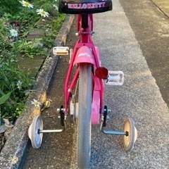 【ジャンク】子供用自転車　16インチ　の画像