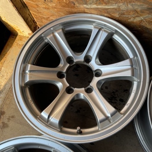 weds ウェッズ　17インチ　7.5J PCD139.7 ET25 6穴　アルミホイール　ランクル　ハイラックスなど