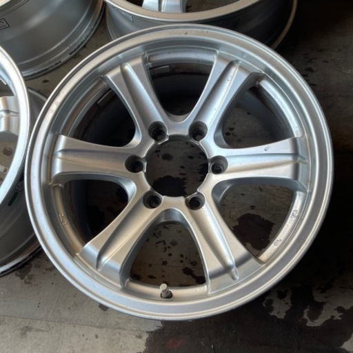 weds ウェッズ　17インチ　7.5J PCD139.7 ET25 6穴　アルミホイール　ランクル　ハイラックスなど