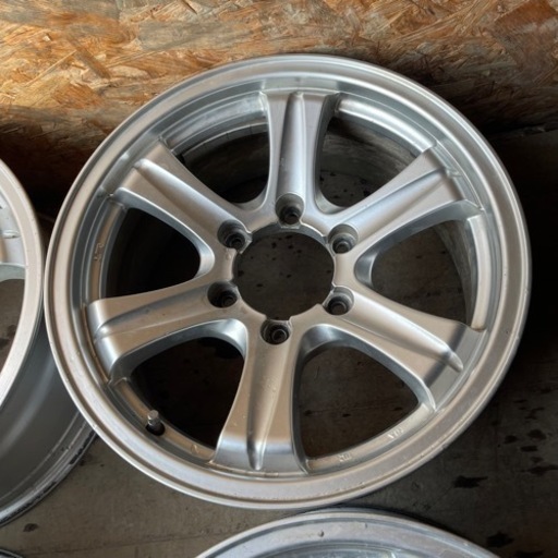 weds ウェッズ　17インチ　7.5J PCD139.7 ET25 6穴　アルミホイール　ランクル　ハイラックスなど