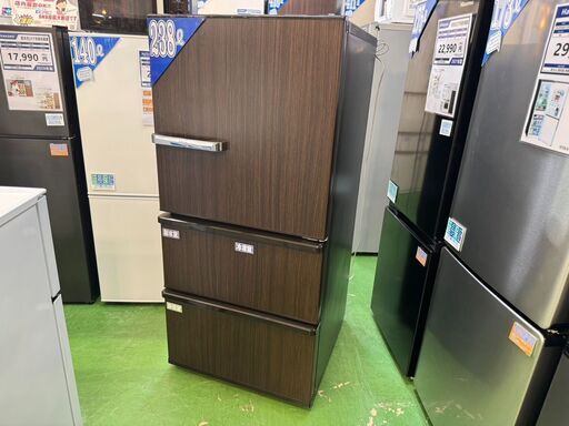 【愛品館八千代店】AQUA　2021年製　3ドア冷蔵庫　AQR-SV24K