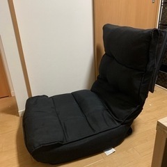 コイルクッション座椅子　フロアチェアの画像