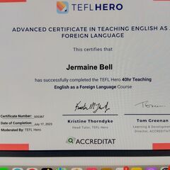 English Instructor for Conversational English, Medical Language, Business English, Pronunciation, Reading, TOEFL/ TOEIC Exam Preparation, Travel English, and English/Basic Englishの画像