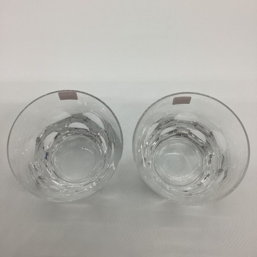 取りに来られる方限定！！　Baccarat  ロックグラス　ベルーガ　2Pセット　未使用品