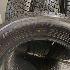 YOKOHAMA ice GUARD iG60 195/65R16 16インチ スタッドレス 4本 21年製 バリ溝 ライズ ロッキー等　(KTN056) の画像