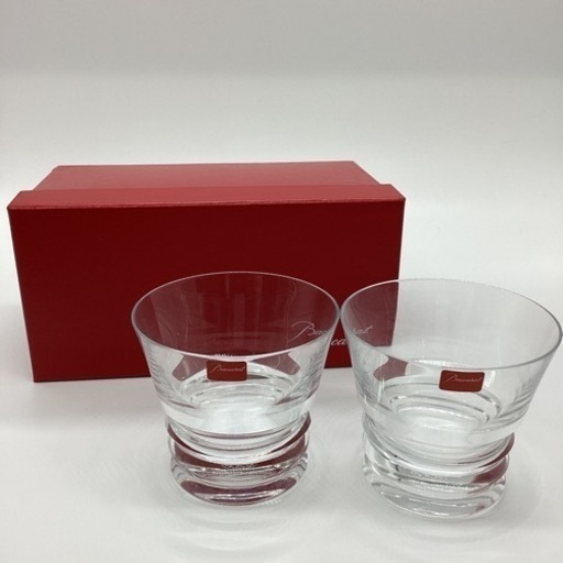 取りに来られる方限定！！　Baccarat   ロックグラス　ベガ　　2Pセット　未使用品
