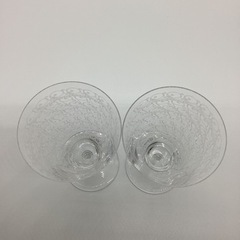 取りに来られる方限定！！　Baccarat   シャンパンフルート　ローハン　2Pセットの画像