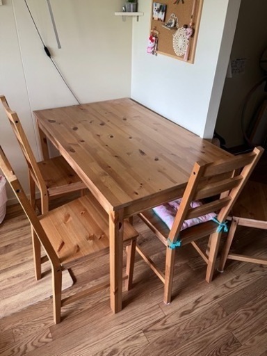 【値下げ】IKEA ダイニングセット