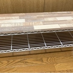 TV台　ステンレスラックの画像