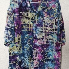 VACHE  ヴァッシュ 半袖  シャツ総柄 L サイズ Ｖin...