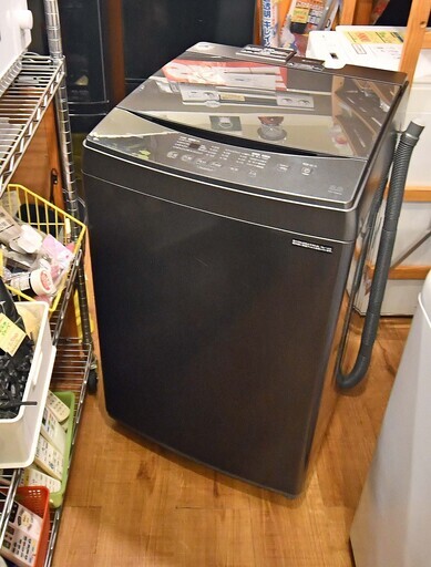 ●近郊格安配送・設置可(^^♪●2022年製(^^♪●アイリス　洗濯機 8.0kg IAW-T806　中古品●相模原　横浜　神奈川●8ｋｇ♡