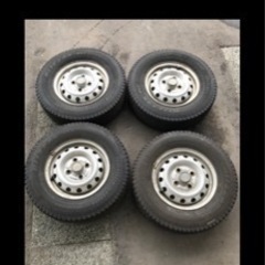 軽トラ　タイヤ　ホイール
　