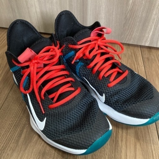 [お値下げ]NIKE LEBRON WITNESS IV ブラック×レッド バスケットボールシューズ