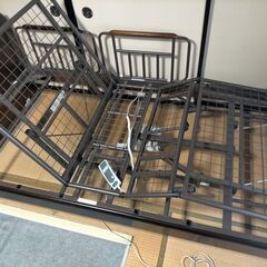 電動　リクライニング　介護　ベッド　フレームのみ　マットレス別　の画像