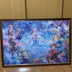 完成したパズルとパーネル(パネルだけもいい)