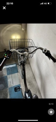 中古美品　パナソニック BE-ELF63T [電動アシスト自転車 ビビ・FX 26型 12Ah 内装3段変速 チョコブラウン 2014年モデル]整備済みNo.1