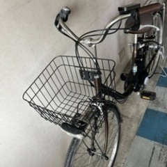 中古美品パナソニック BE-ELF63T [電動アシスト自転車 ビビ・FX