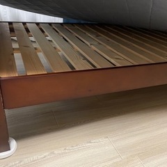 【受け渡し者決定済】シングルすのこベッド（解体可能、2013年購入）の画像