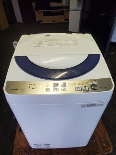シャープ 全自動電気洗濯機　ES-GE55R-H