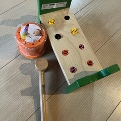 IKEA おもちゃ UPPSTÅ ウップストー ハンマートイ、つみ重ねカップの画像