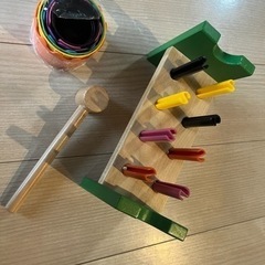 IKEA おもちゃ UPPSTÅ ウップストー ハンマートイ、つみ重ねカップの画像