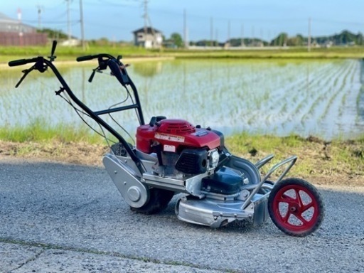 共立 KIORITZ AZ660ロータリモア 自走式草刈り機 あぜ草刈機