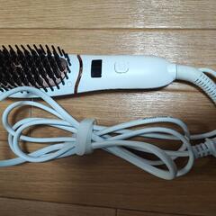 ストレートブラシ ヘアアイロン ヒートブラシ(ほぼ新品)