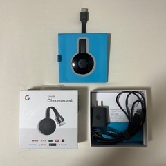 【新品　ほぼ未使用　箱付き】Google Chromecast 