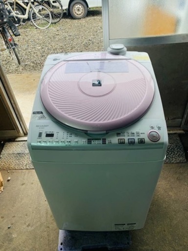 シャープ 電気洗濯乾燥機 ES-TX820-P