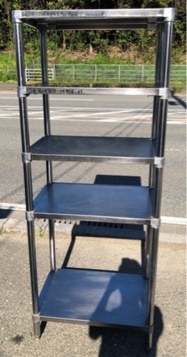 ⭐︎中古品　ステンレスラック　700×450×1800mm 厨房用品⭐︎