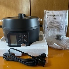 【新品未使用】アイリスオーヤマ 電気圧力鍋の画像