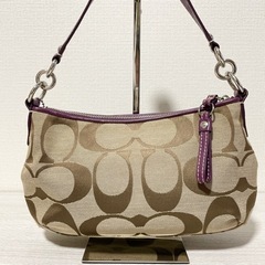 ☆お値引可能☆【美品】COACH  2WAY シグネチャー ショ...
