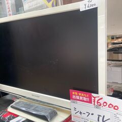 ☆中古￥6,000！【目玉商品！】SHARP　22インチ液晶テレビ　家電　LC-22K90型　【BE065】