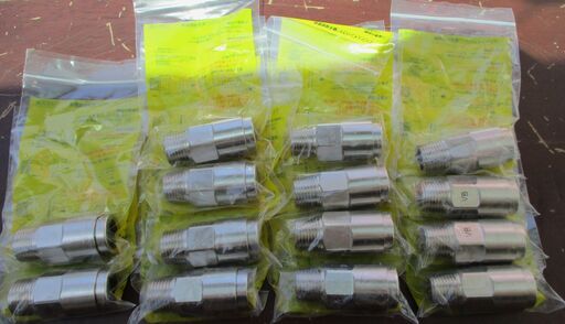 ☆日立金属 HITACHI プッシュインパクト継手接続要領 LIA 10A22・U VB LPガス用 ◆14個セット・ひょうたん印