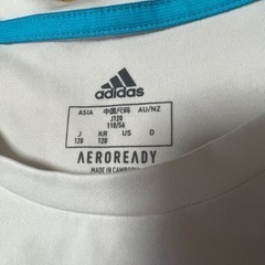 adidas ヒョウ柄　半袖　120㎝の画像