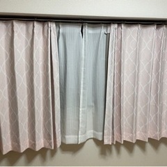 カーテン　レース　5種類の画像