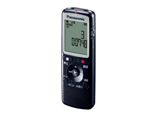 Panasonic ICレコーダー RR-QR210-K ブラック