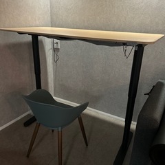 家具 IKEA可動式　ダイニング　デスクの画像