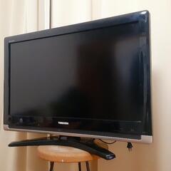 【REGZA/TOSHIBA/液晶テレビ】32V型地上　リモコンはありませんの画像
