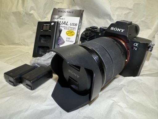 美品 SONY α7Ⅱ 即撮影可能なセット品