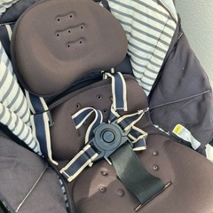 コンビ　ベビーカーA型、冬用カバー付きの画像