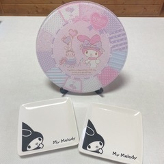 マイメロディ カッティングボード お皿 2枚セット