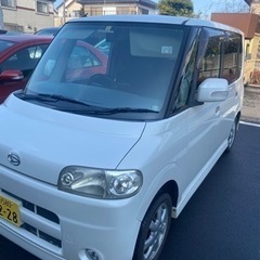 平成19年式タント　車検は9月で切れます