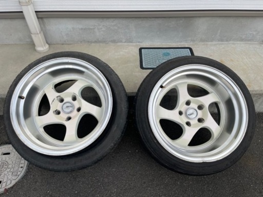 スタンスマジック　17インチ 10j+15 2本のみ