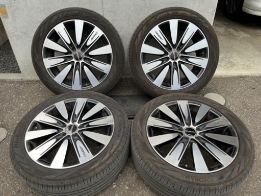 AMEアルミ18インチ 　225/50R18 ヨコハマRV03　22年製　エスティマ