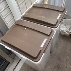 5月25日16時45分【受け渡し決定】45Lゴミ箱　4つセット